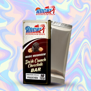 Magic Mushroom Dark Crunch Chocolate Bar