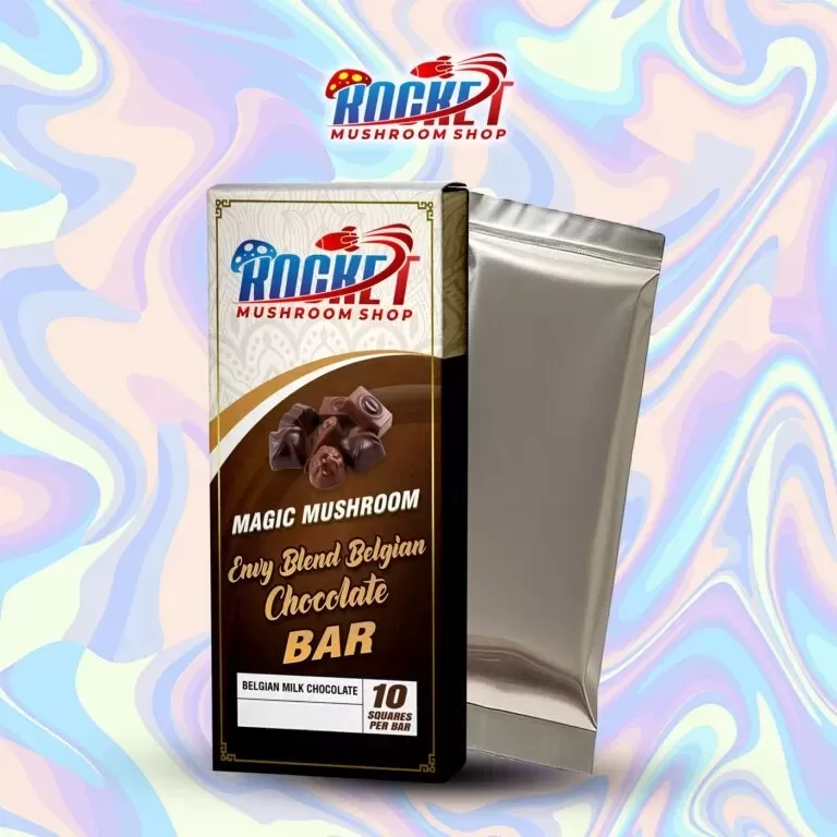 Magic Mushroom Envy Blend Belgian Chocolate Bar