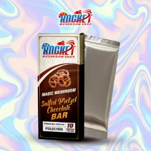 Magic Mushroom Salted Pretzel Chocolate Bar