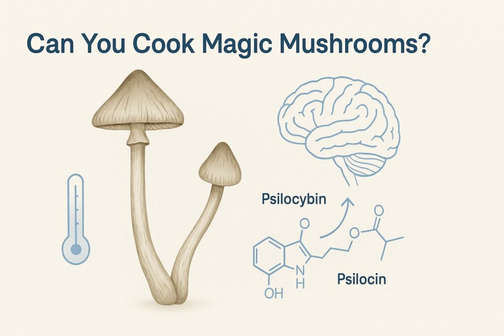 Can You Cook Magic Mushrooms?