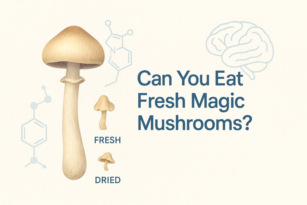 Can You Eat Fresh Magic Mushrooms?