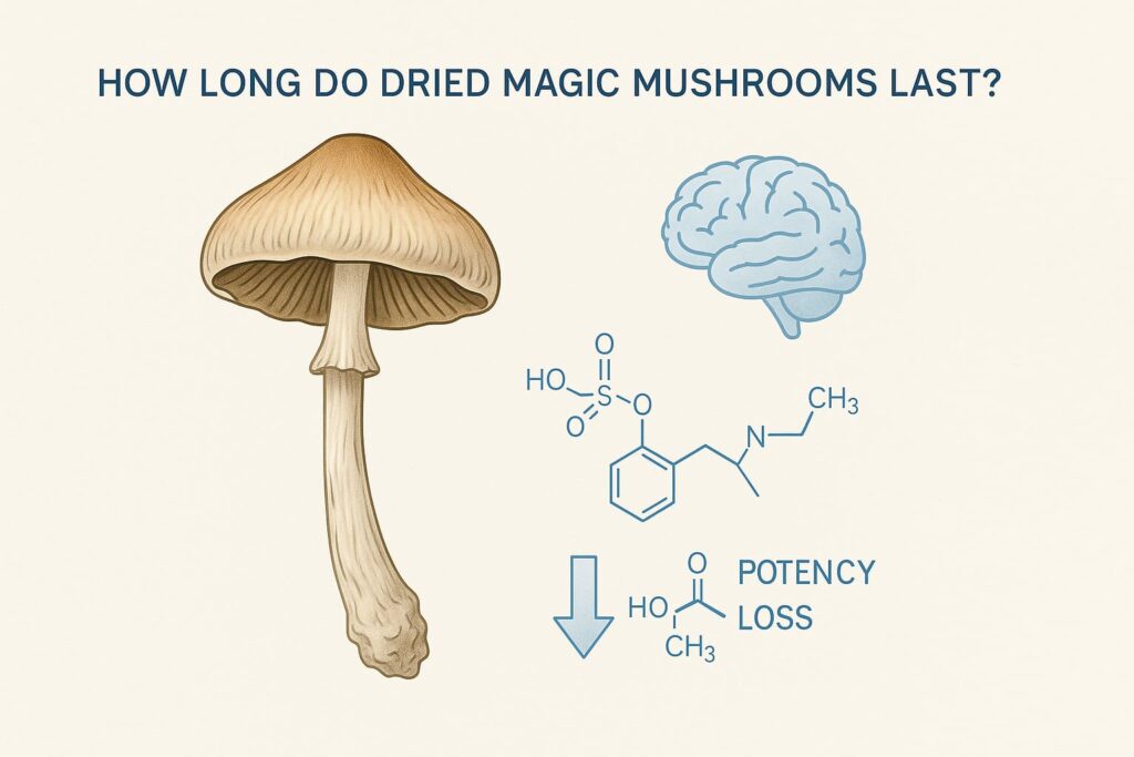 How Long Do Dried Magic Mushrooms Last?