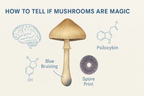 How to Tell If Mushrooms Are Magic
