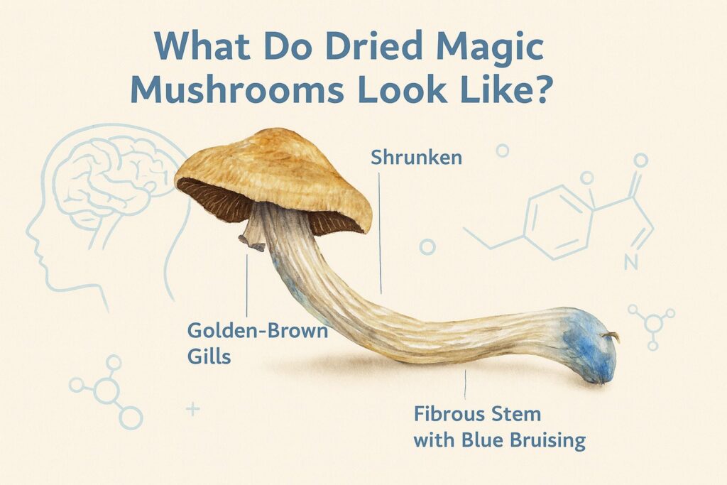 What Do Dried Magic Mushrooms Look Like?