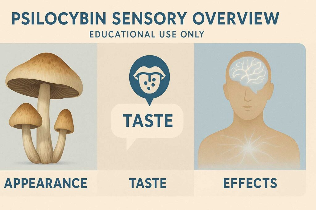 What Do Magic Mushrooms Look, Taste, and Feel Like