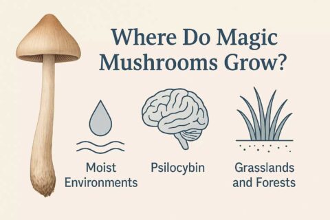 Where Do Magic Mushrooms Grow