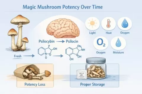 Do Magic Mushrooms Lose Their Potency Over Time?