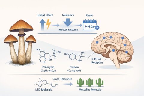Can You Build a Tolerance to Magic Mushrooms?