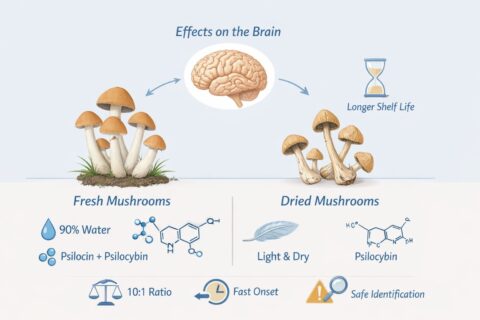 Can You Eat Magic Mushrooms Fresh?