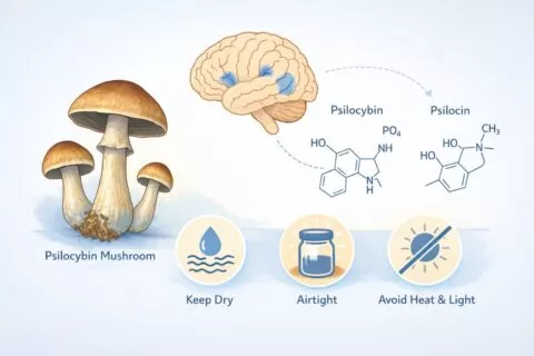 Where to Store Magic Mushrooms
