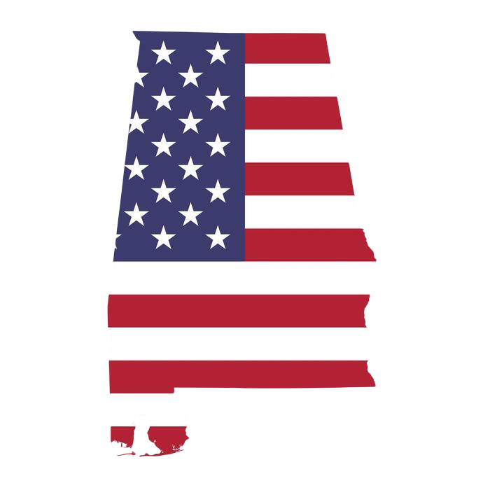 alabama-state-map-with-american-national-flag