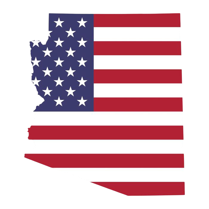 arizona-state-map-with-american-national-flag