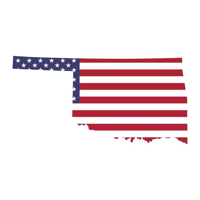 oklahoma-state-map-with-american-national-flag